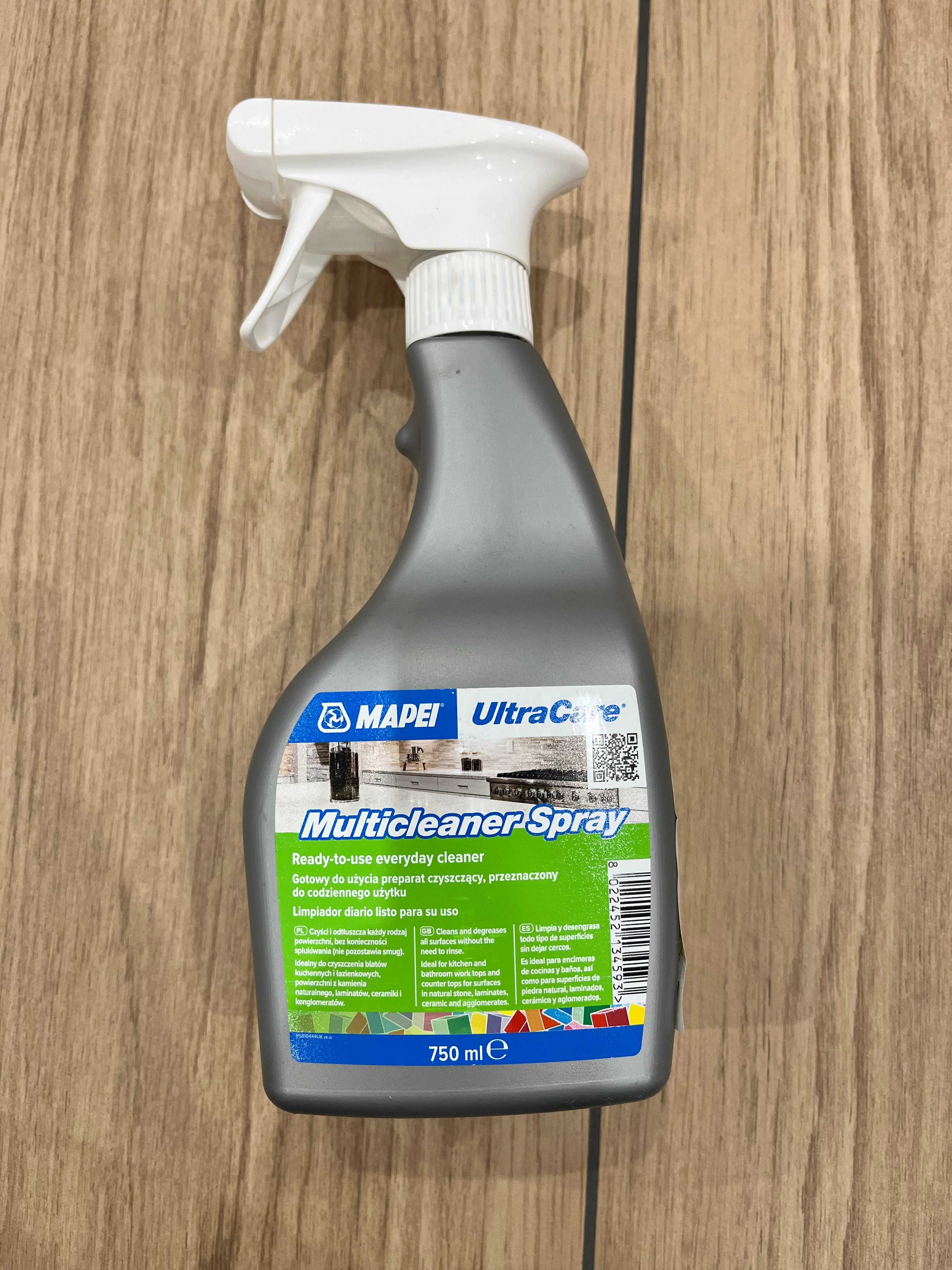 Środek do usuwania zabrudzeń Ultracare MULTICLEANER spray 0,75L MAPEI