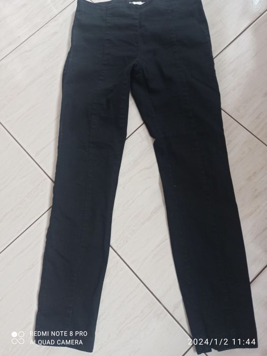 Spodnie z wysokim stanem H&M