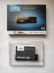 Dysk SSD Crucial P3 1TB M.2 PCIe 3.0 NVMe 2280 (3500/3000MB/s)