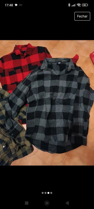 Camisas H&M M e L