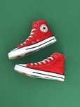 Converse All Star Червоні конверси високі жіночі 36-40 НАЛОЖКА