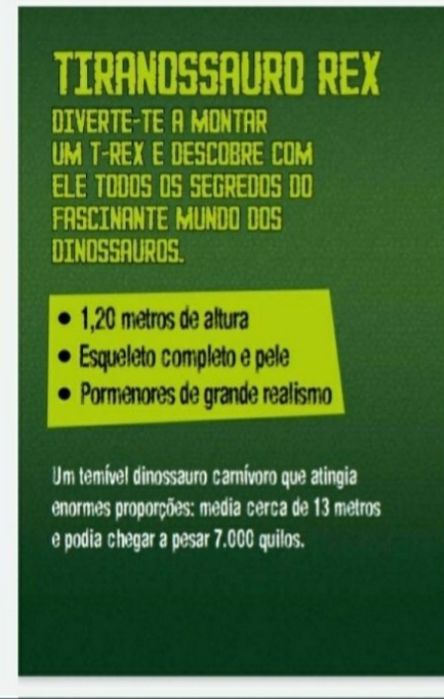 Dinossauro 1.20 altura