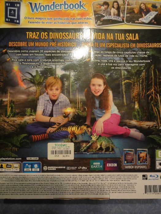 Jogo PS3 o Templo dos Dinossauros (BV)