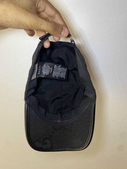 Chapéu Gucci preto