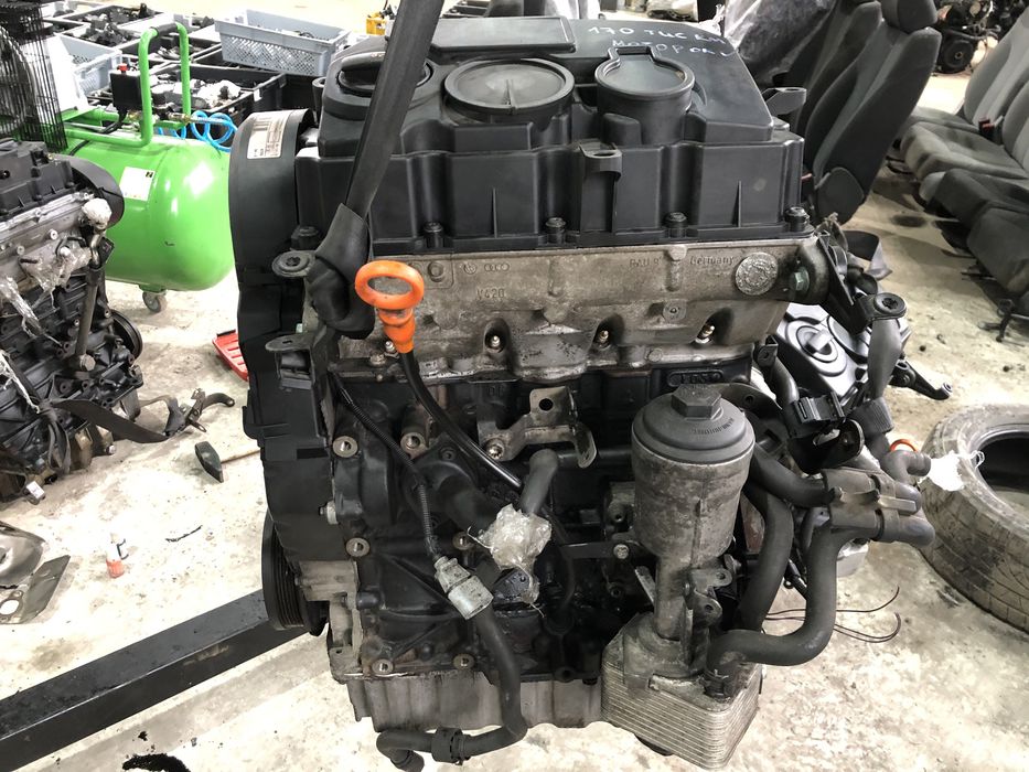 двигатель мотор bmp 2.0 tdi пассат б6 шкода а5 гольф 5 тауран кадди