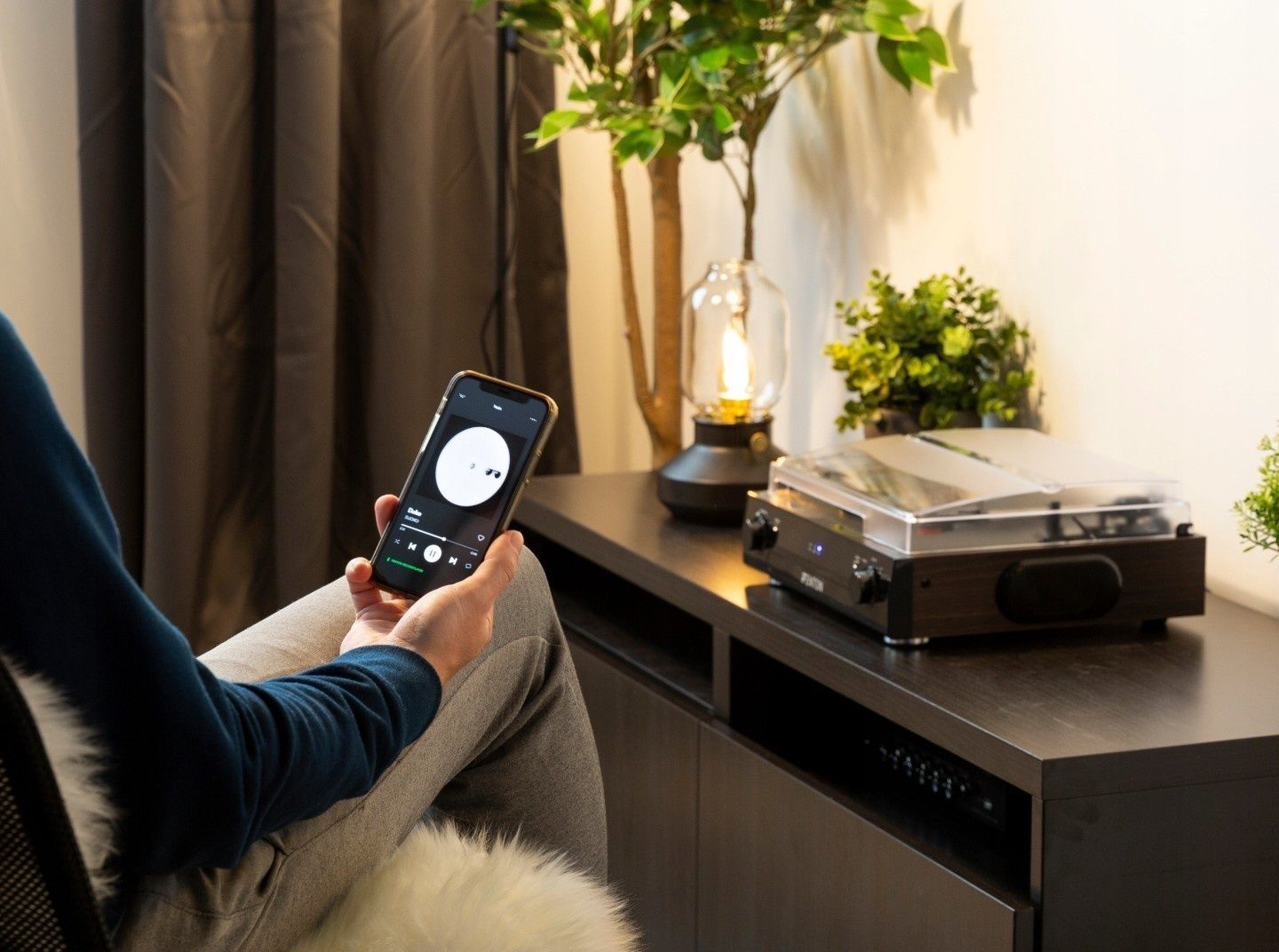 Gramofon NOWY. Fenton RP102B. bluetooth MP3.