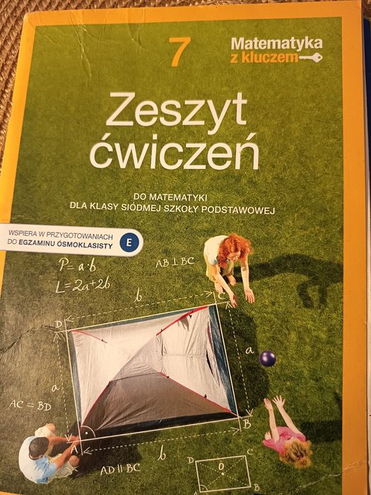 Matematyka z kluczem 7 Zeszyt ćwiczeń uzupełniony, GOTOWE rozwiązania!