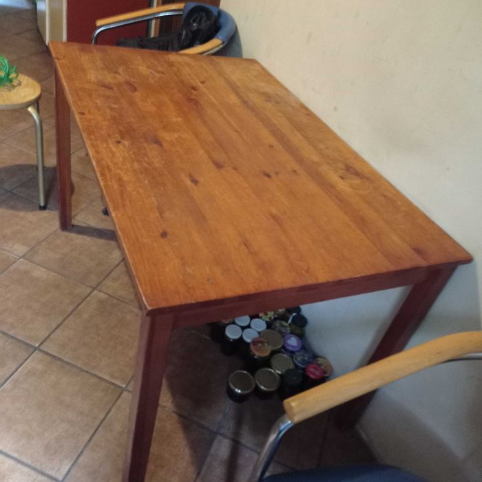 Stół drewniany sosnowy