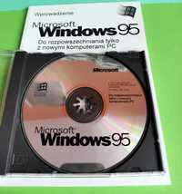 Retro Windows 95 płyta + klucz