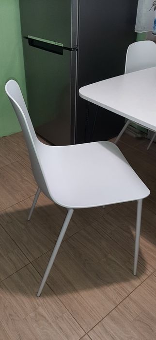 Стілець обідній/кухонний Slim, білий (3 шт).