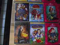 Piękna i Bestia 4 bajki nowe Disney dvd  filmy