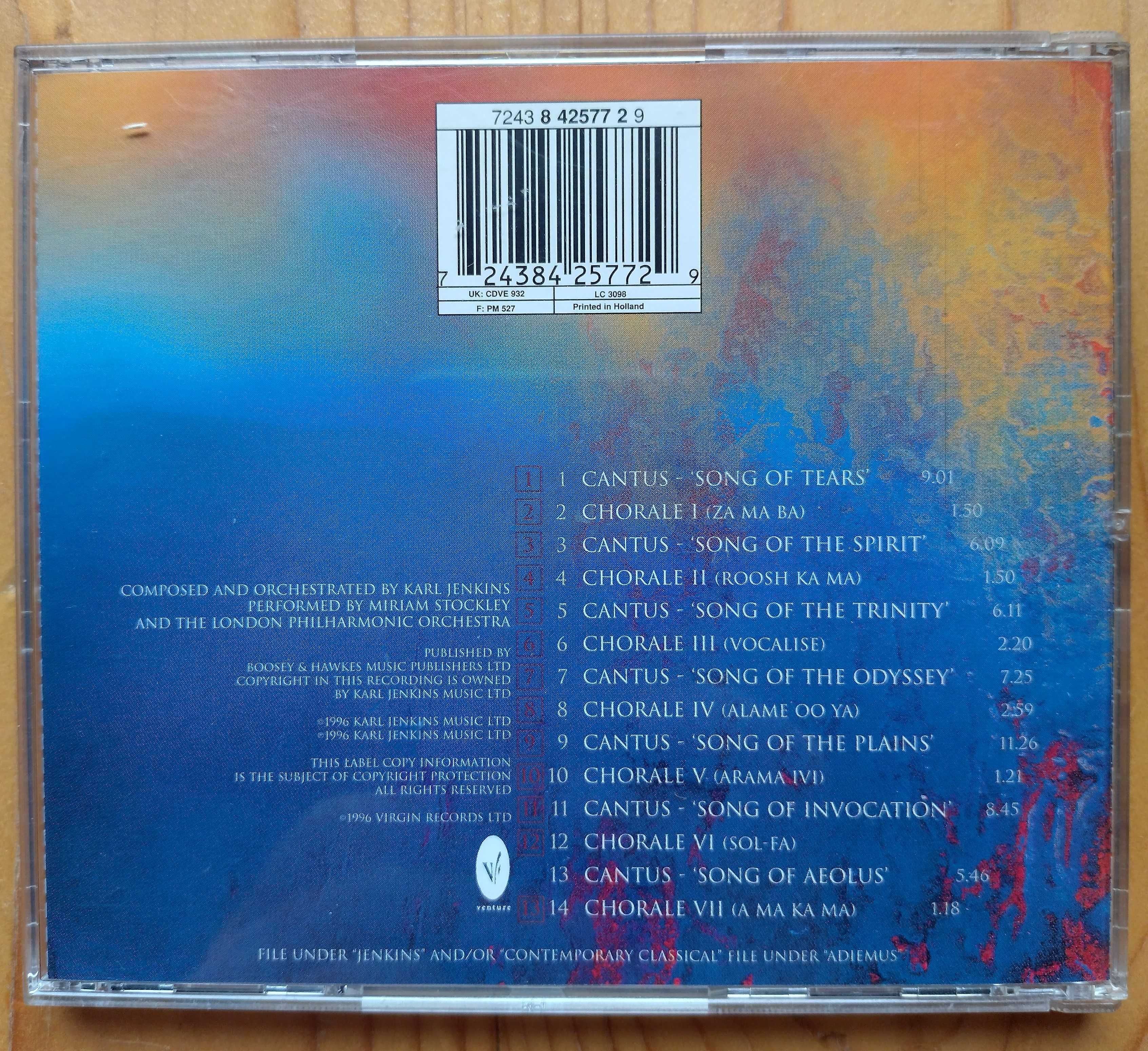 Adiemus, Karl Jenkins – Adiemus II - Cantata Mundi - CD