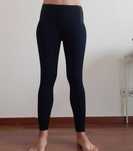 Leggings grossas pretas Zara