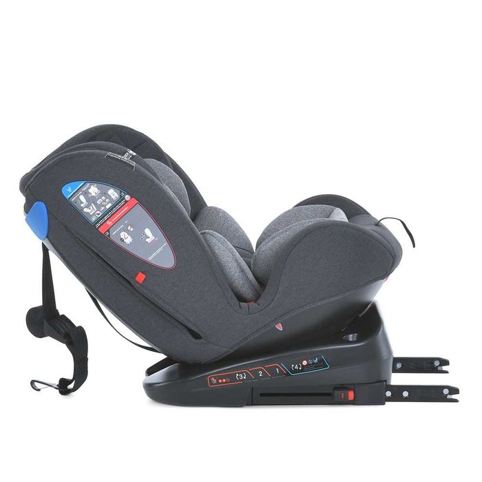 Детское автокресло El Camino ME 1114 ISOFIX группа 0/1/2/3 от 0до36 кг