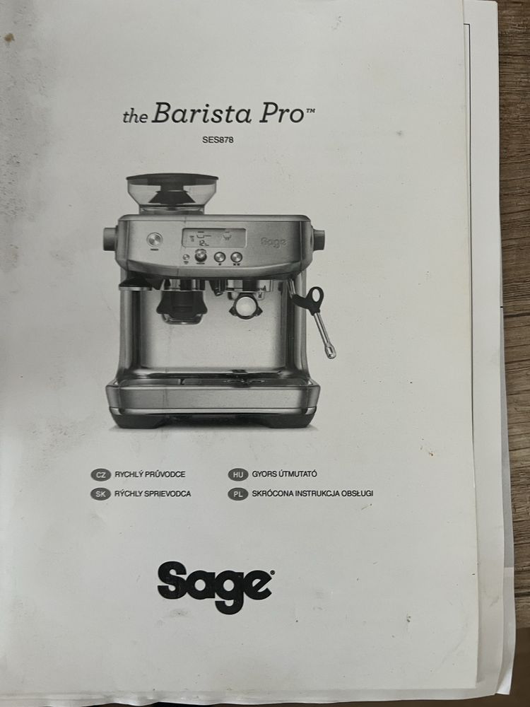 Ekspres kolbowy Sage SES878