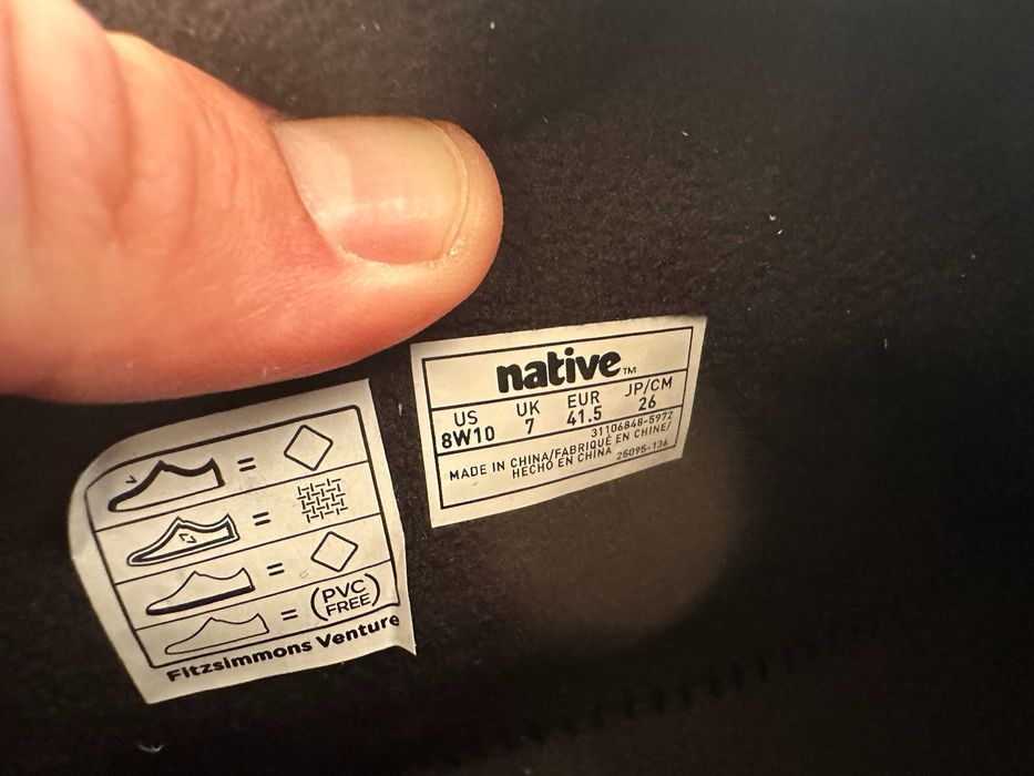 Черевики Native Fitzsimmons Citylite Bloom РОЗПРОДАЖ 31106848-5972