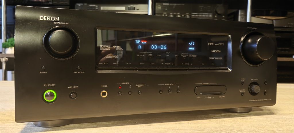 Ресивер Denon AVR-1708/7.1/HDMI/Optical/6Ω