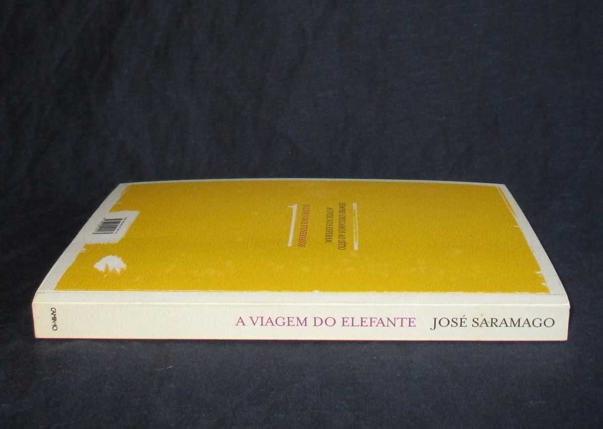 Livro A Viagem do Elefante José Saramago 1ª edição 2008