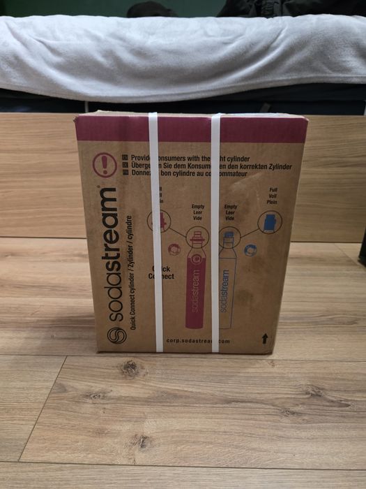 Sodastream nabój pełny nowy różowy