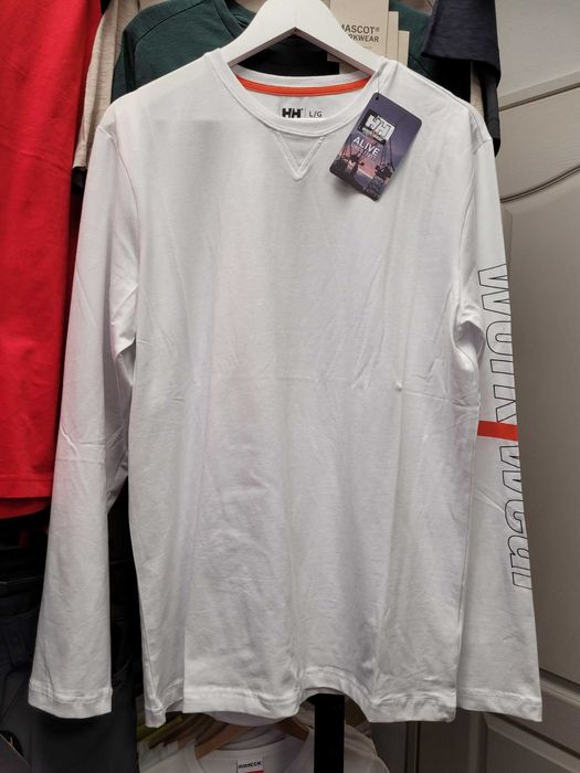 HELLY HANSEN Koszulka t-shirt Logo Longsleeve  HH - NOWA