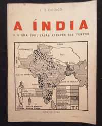 Livro,"A India e a sua civilização através dos tempos." PORTES GRÁTIS.