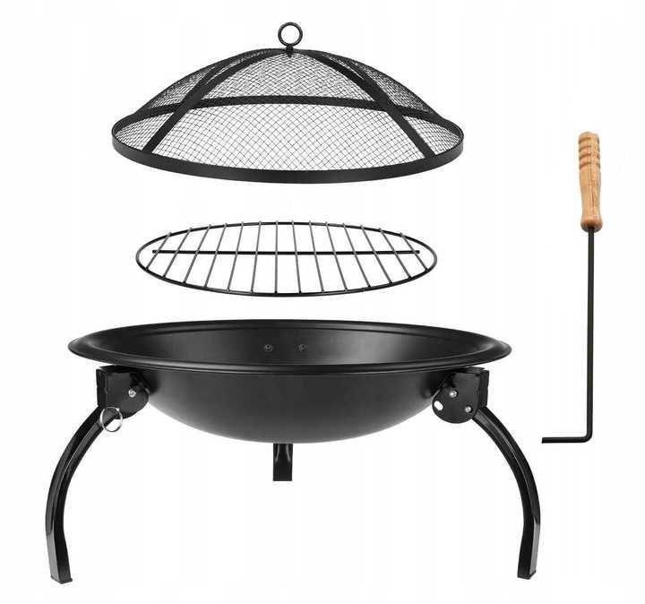 Palenisko misa ogniskowa ognisko grill ogrodowy 56 cm