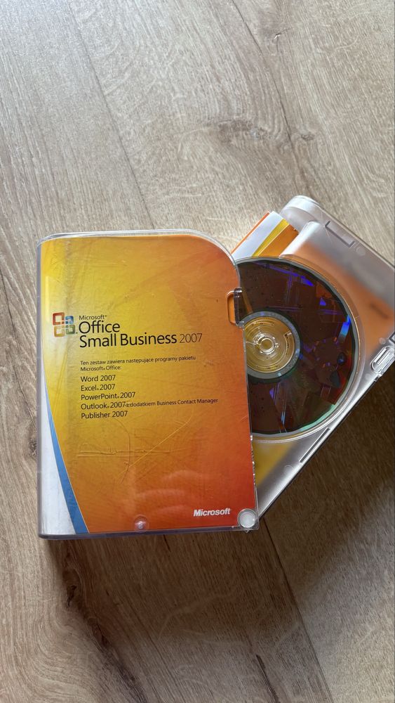 Oprogramowanie biurowe Office Small Business 2007 3xPC