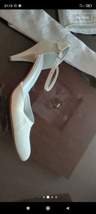 Buty ślubne czółenka