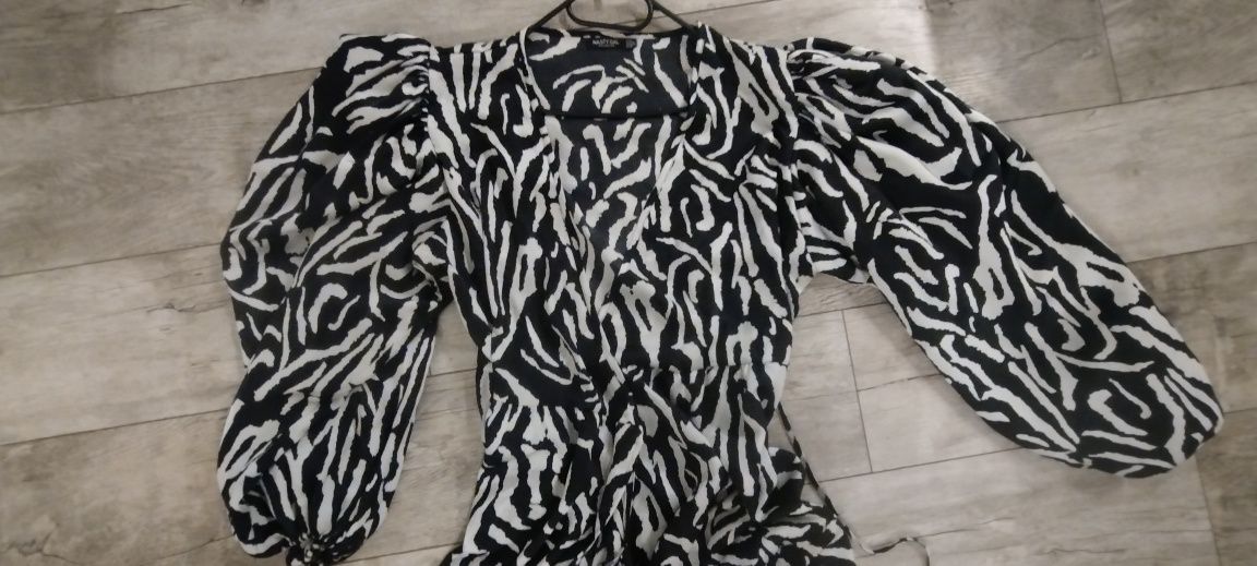 Nasty Gal Sukienka Maxi zebra xxxl 48