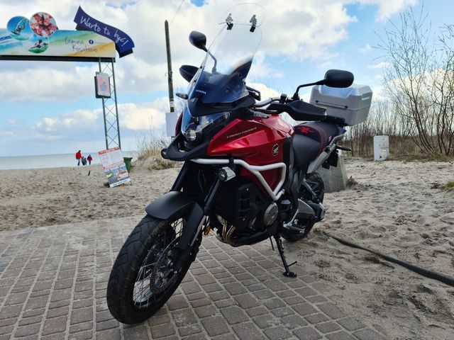 Poszerzenie stopki Honda VFR 1200X CrossTourer