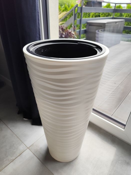 Donica z wkładem plastikowa