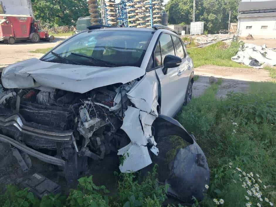 Samochód osobowy Citroen C3 Aircross 1.6,Pojazd w stanie uszkodzonym