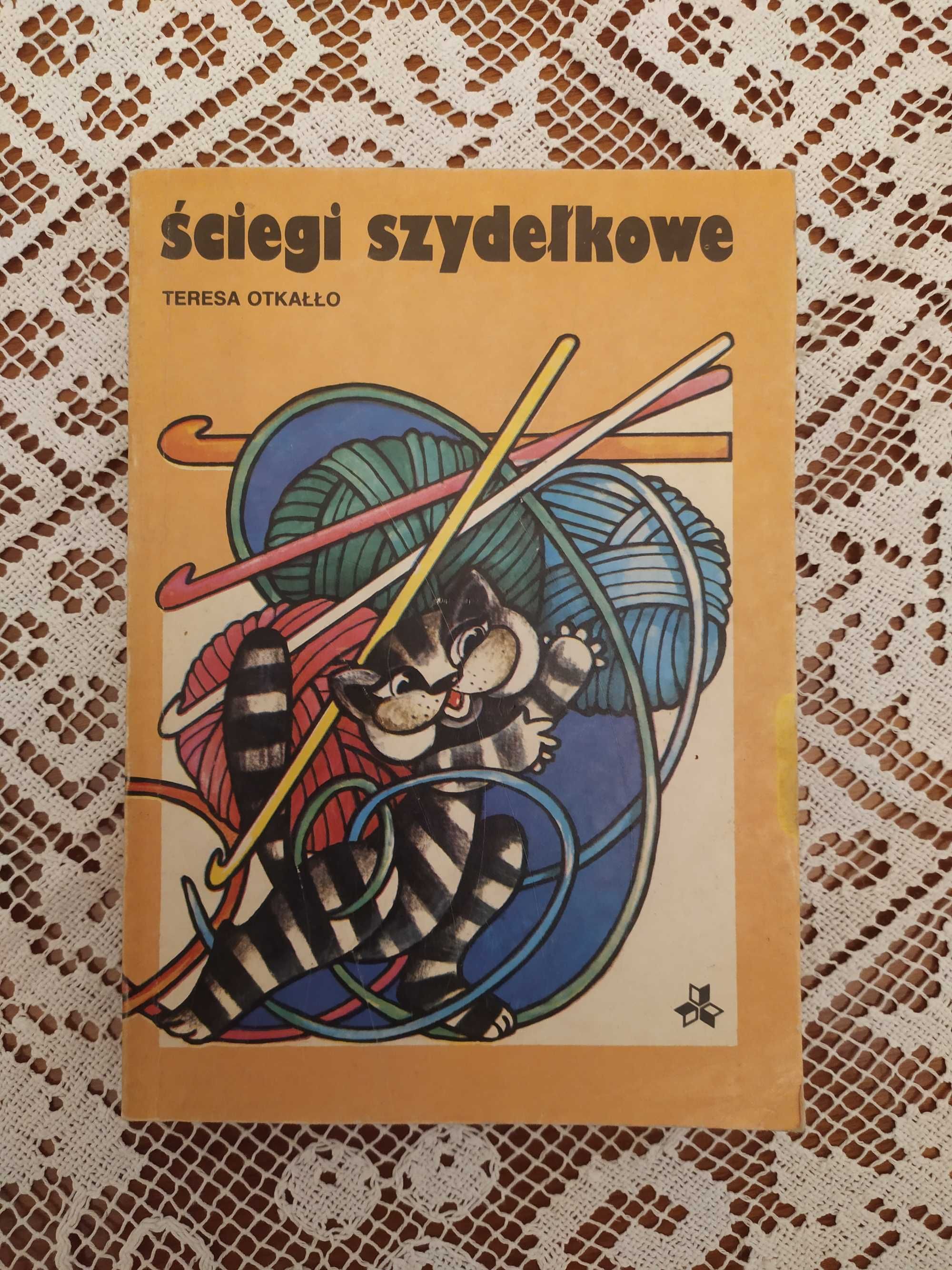 Ściegi szydełkowe, Teresa Otkałło, rękodzieło,  Super książka