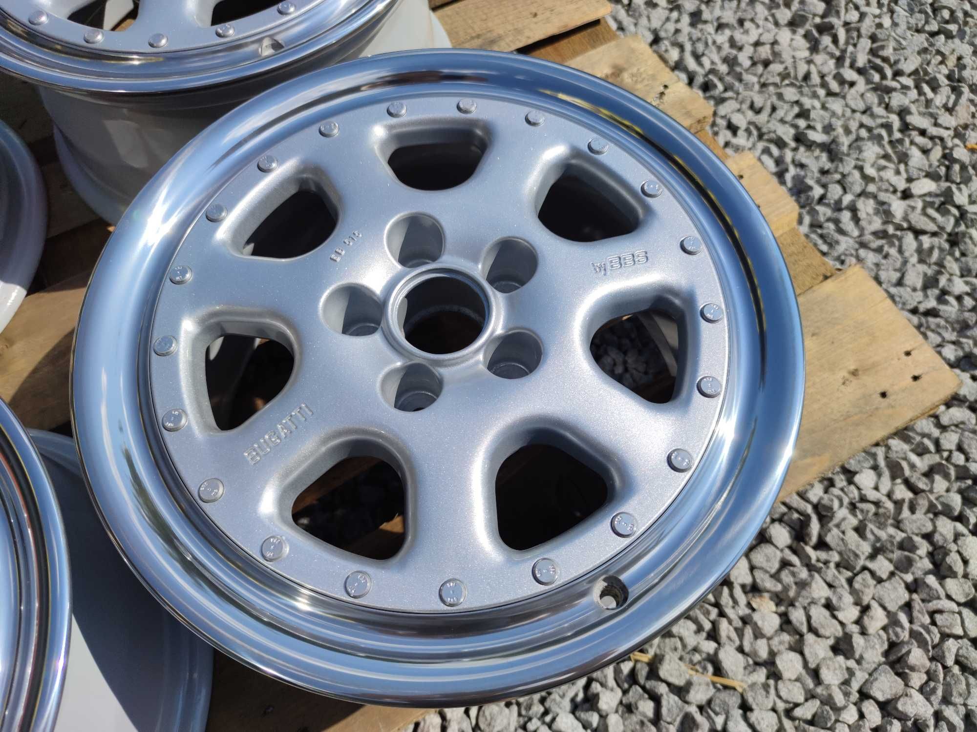 Oryginalne felgi BBS Bugatti EB515 15" 5x100 7J ET35 VW Seat