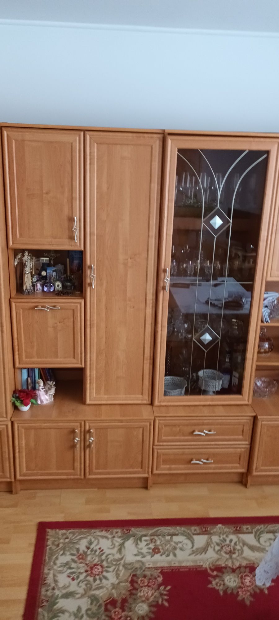 Regał 5 segmentowy jasny