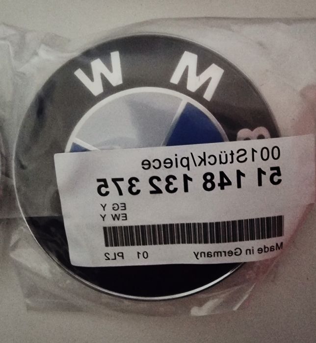 Emblema/logotipo/Centros/ BMW/capô/mala