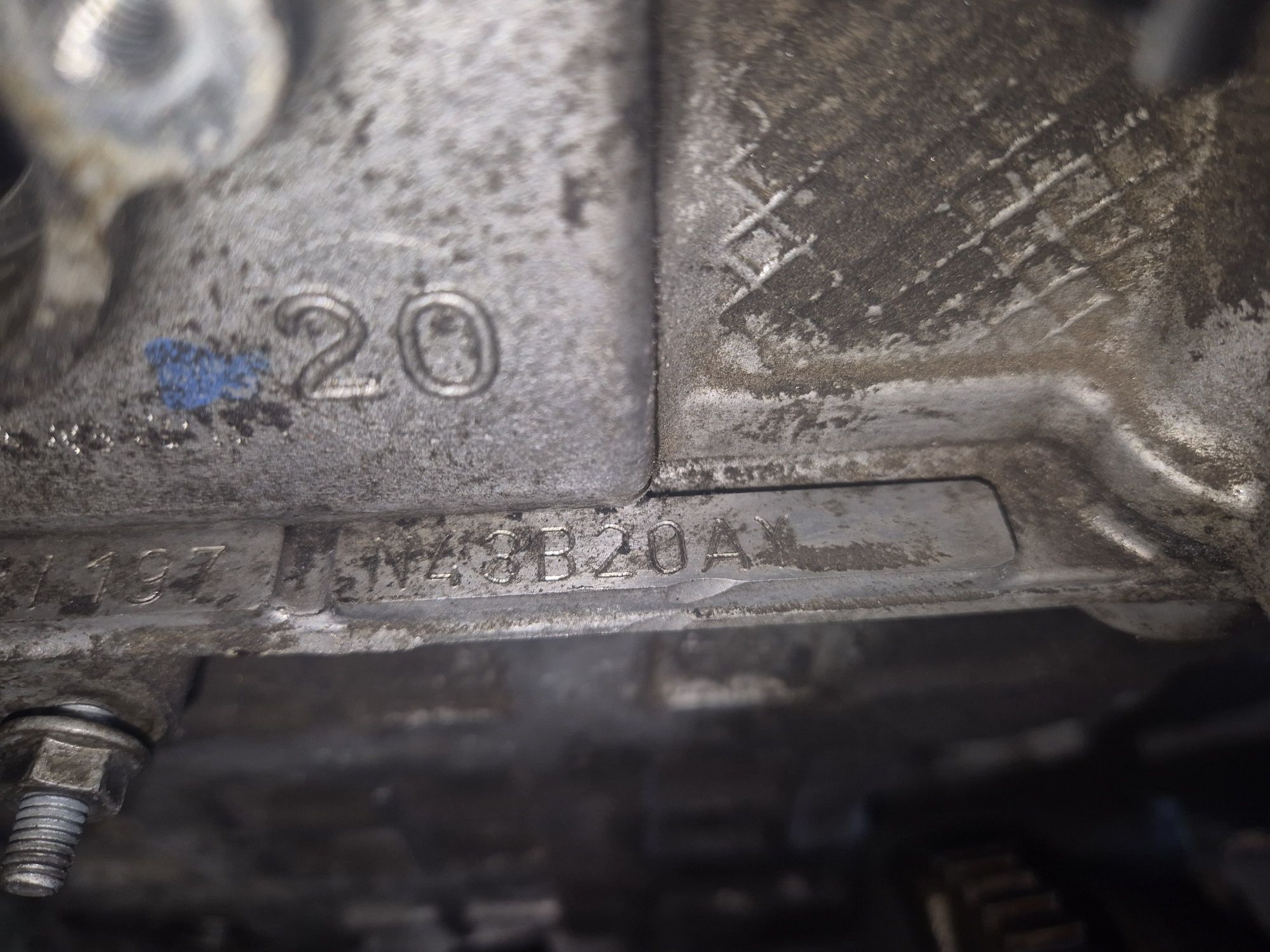 Bmw E90 E91 E92 E87 E60 N43B20A Silnik Blok glowica wał tłok