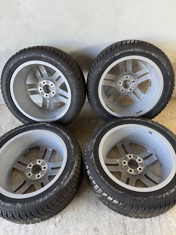 Oryginalne Alufelgi Audi 17” koła zimowe DUNLOP 2022 rok! JAK NOWE!