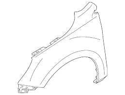 Крило SUBARU OUTBACK (BT), 01.2023 - 57120AN07A9P 57120AN06A9P