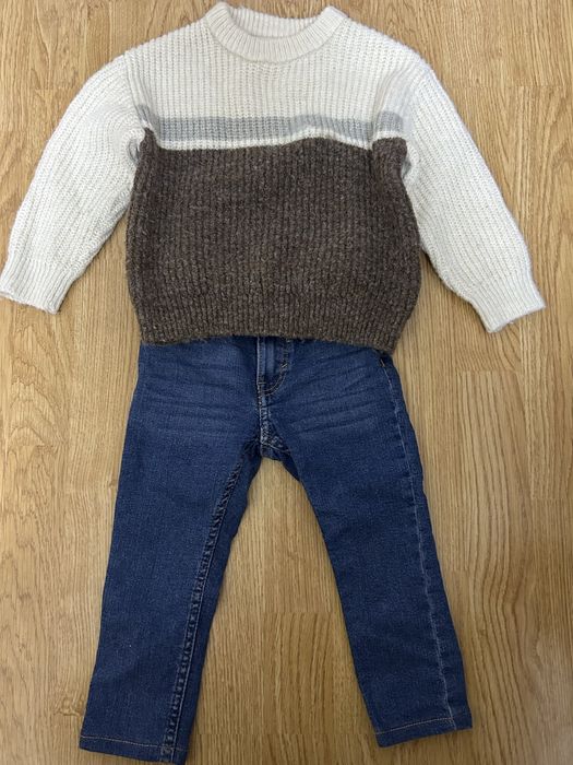 Тепла, вʼязана кофтинка Zara на хлопчика