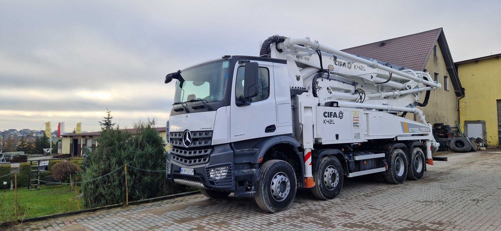 Wynajem POMPA DO BETONU, Pompogruszka POMORSKIE. 42,32,31,24