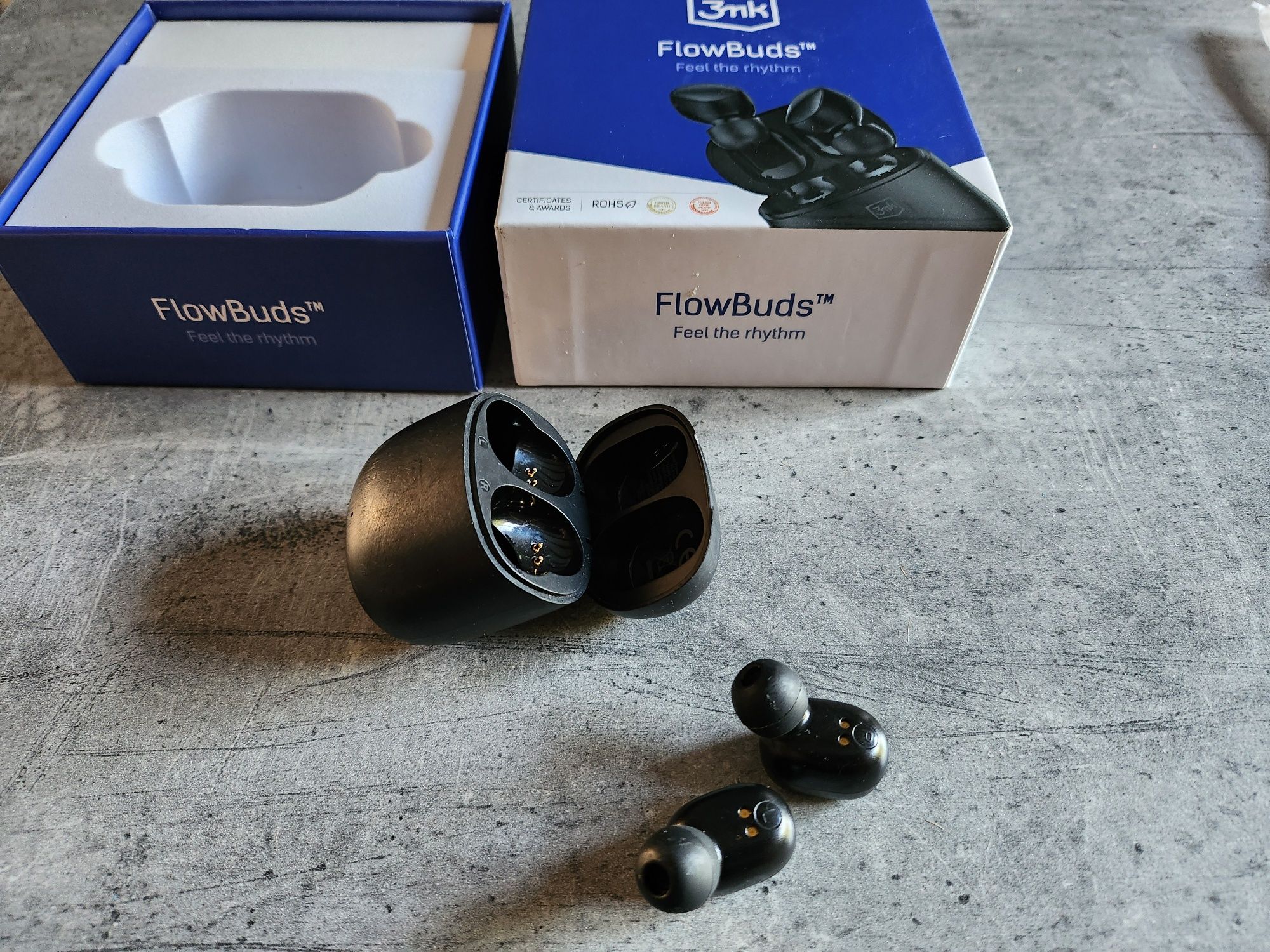 Sluchawki bezprzewodowe 3mk flowbuds
Słuchawki Słuchawki bezprzewodowe