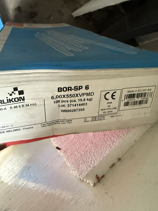 Elektrody zasadowe Oerlikon BOR SP6