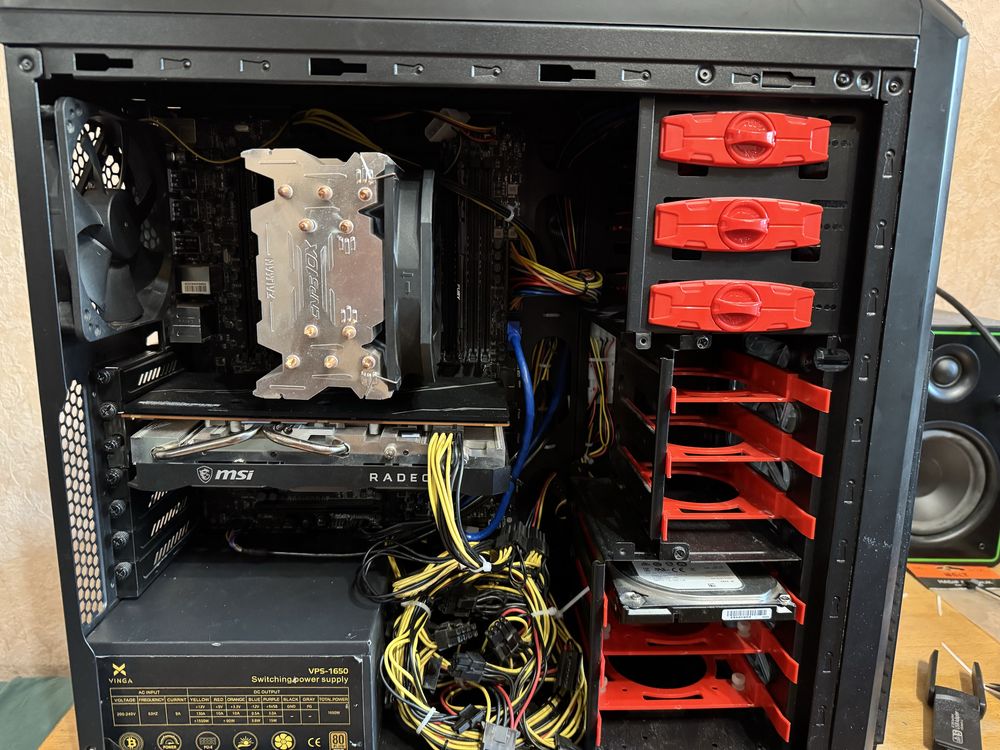 Ігровий ПК i7-6800K(6 ядер 12 потоків) / RX 5700 / 16GB DDR4 / SSD+HDD