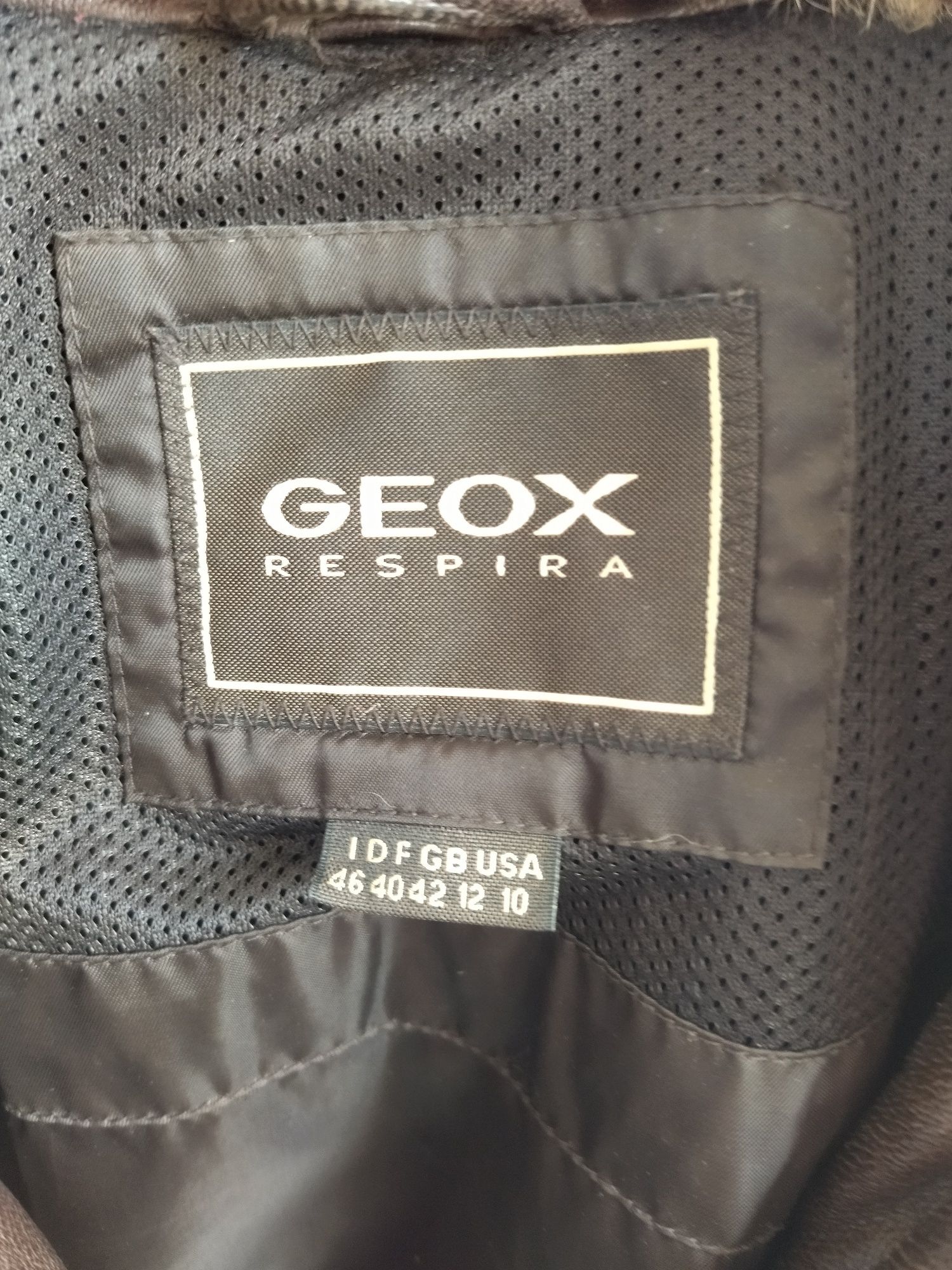 Женская кожаная куртка Geox