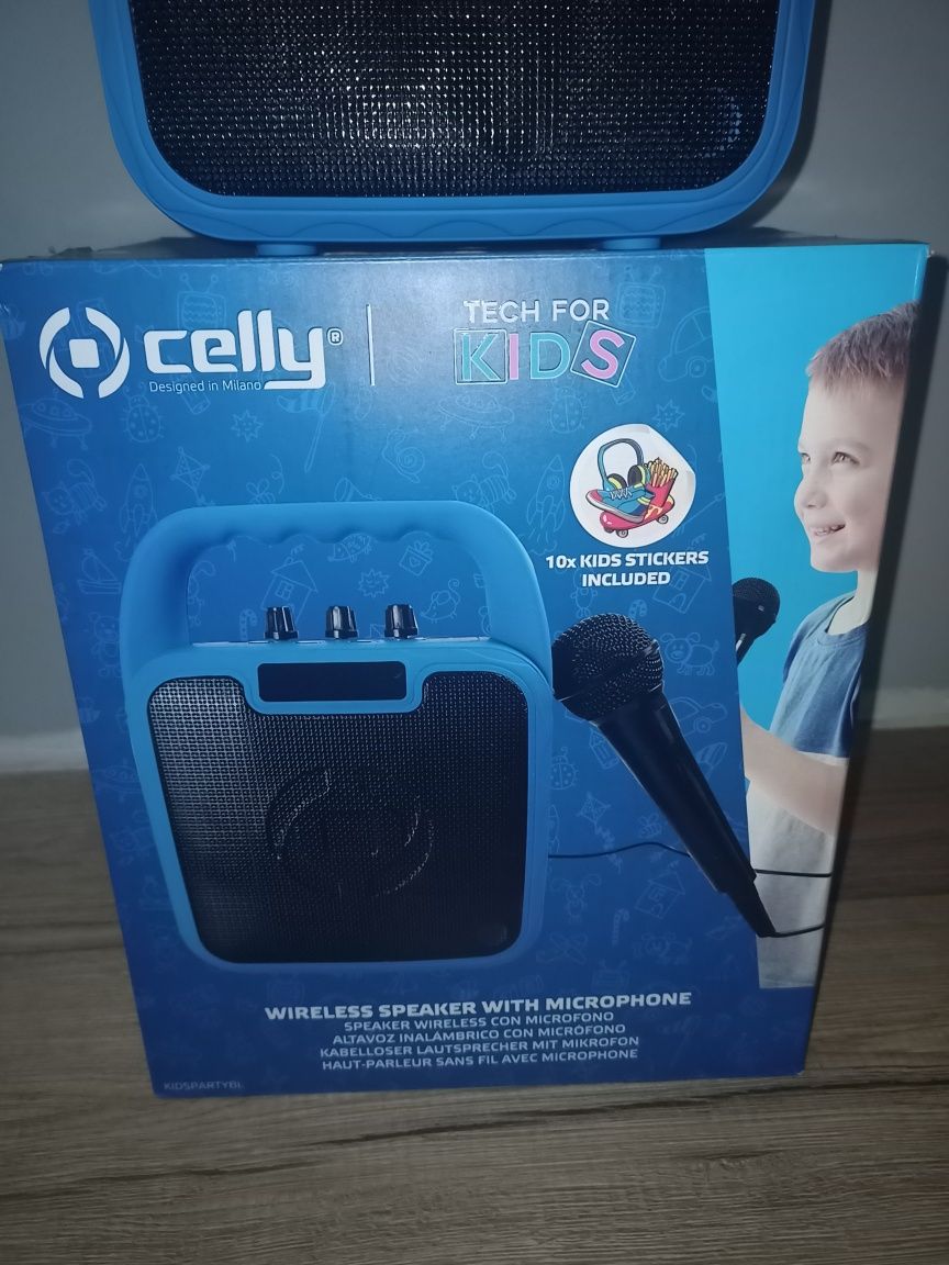 Przenośny głośnik z mikrofonem , USB głośnik mobilny głośnik na budowe