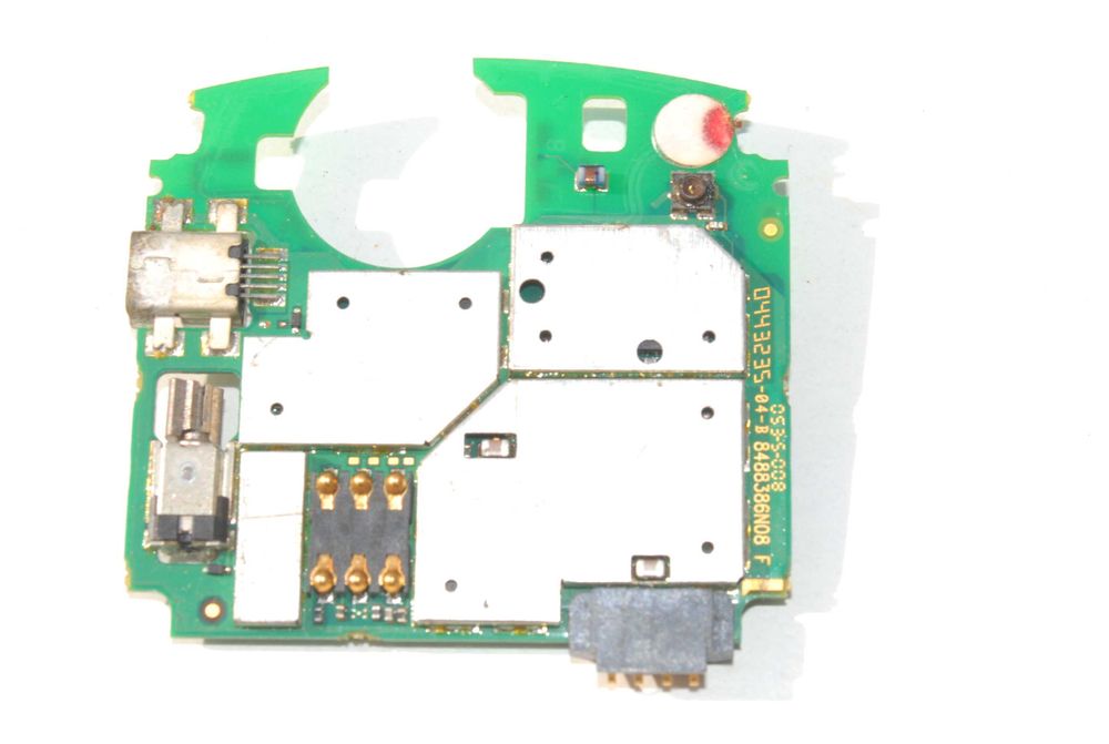 Oryginalna płyta główna gniazdo karty SIM ładowania Motorola V3