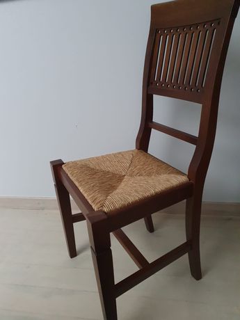 2 Drewniane Włoskie Krzesła