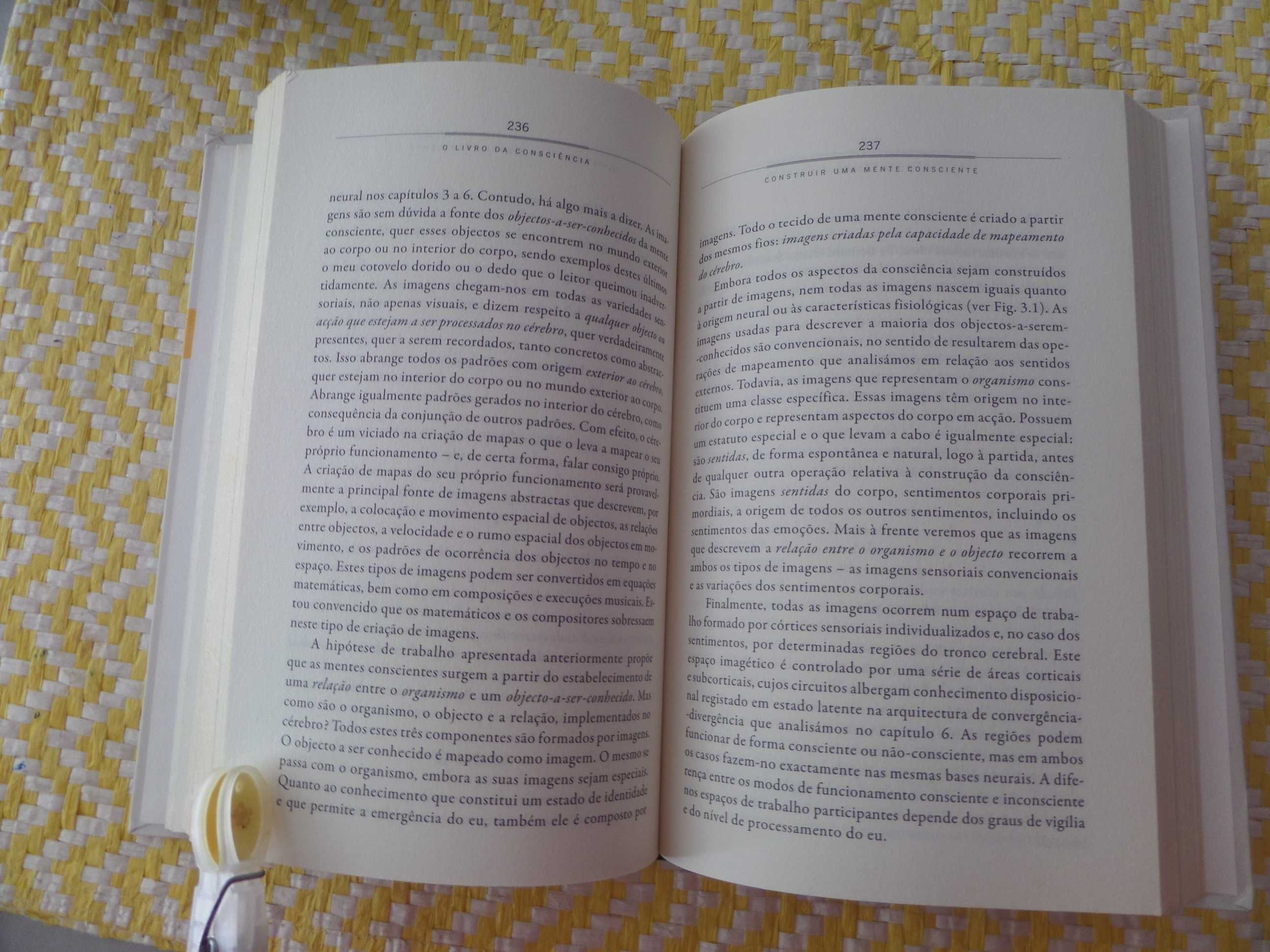 O Livro da Consciência -
de António Damásio