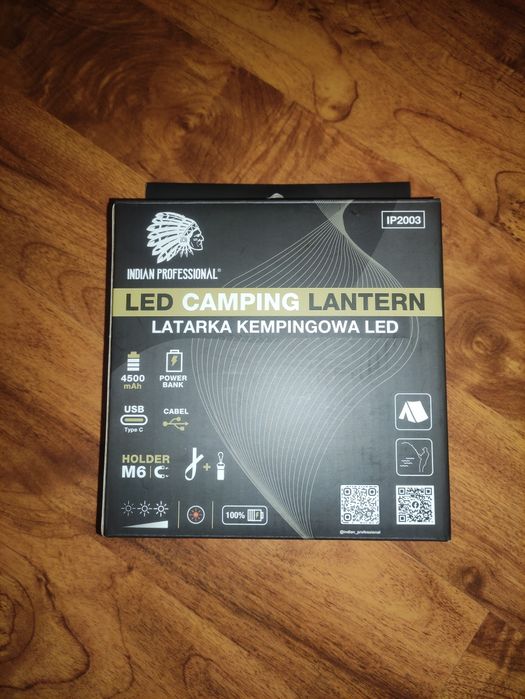 Latarka kempingowa LED